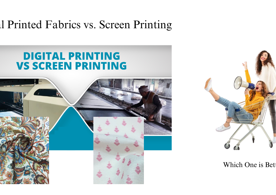 Digital Printed Fabrics vs. Screen Printing Which One is Better