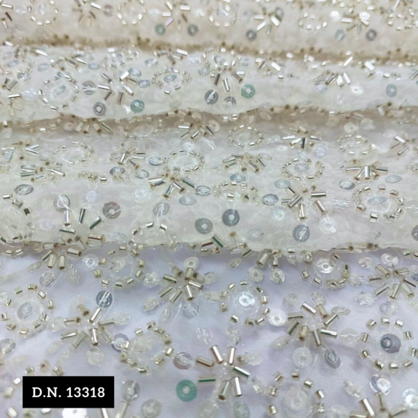 Get Beautiful Designer Luxurious Latest Beads with Sequins heavy fabrics