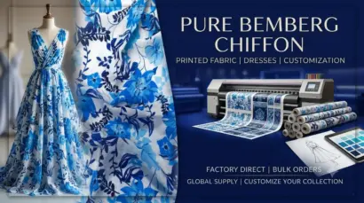 Pure Bemberg Chiffon Printed Fabric: Manufacturing, Printing & Wholesale Guide