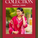 Buy Mora Couture kanak kali Catalog Design 1229-A, Red Color Readymade Kurti