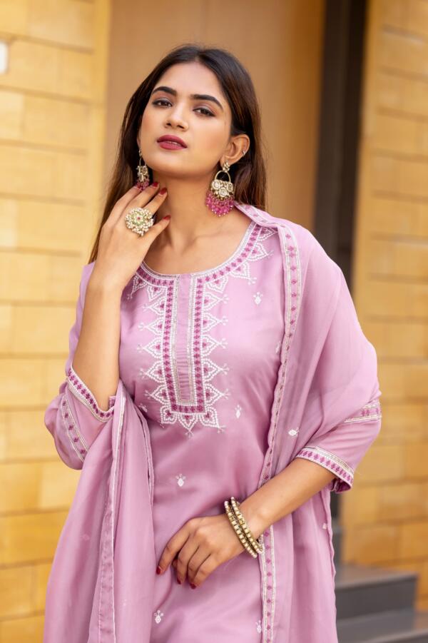 Readymade Kurti in Light Purple