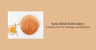 Satin Stitch Embroidery