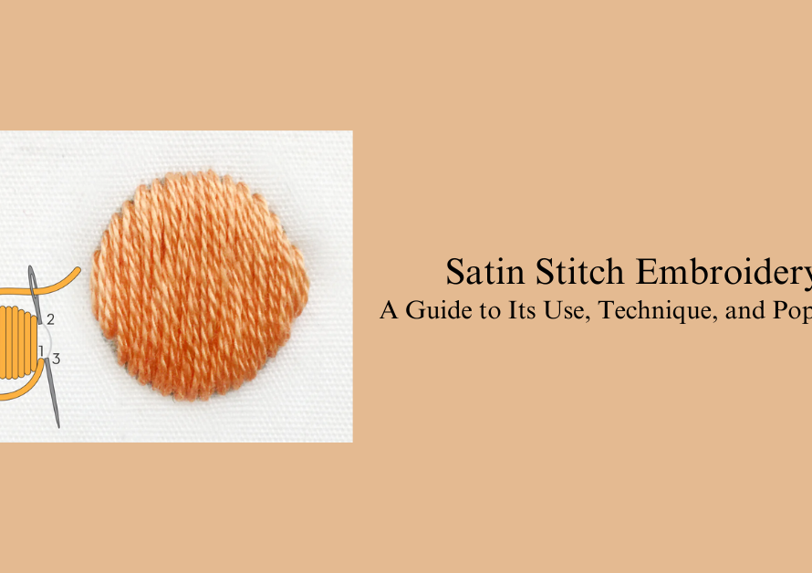 Satin Stitch Embroidery