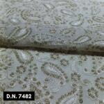 Explore Gaji Silk Embroidery Fabric Dyeable Options and Madhav Fashion