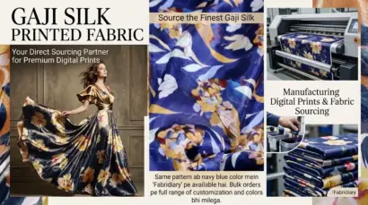 Gaji Silk Printed Fabric From Silk Base to Finished Print