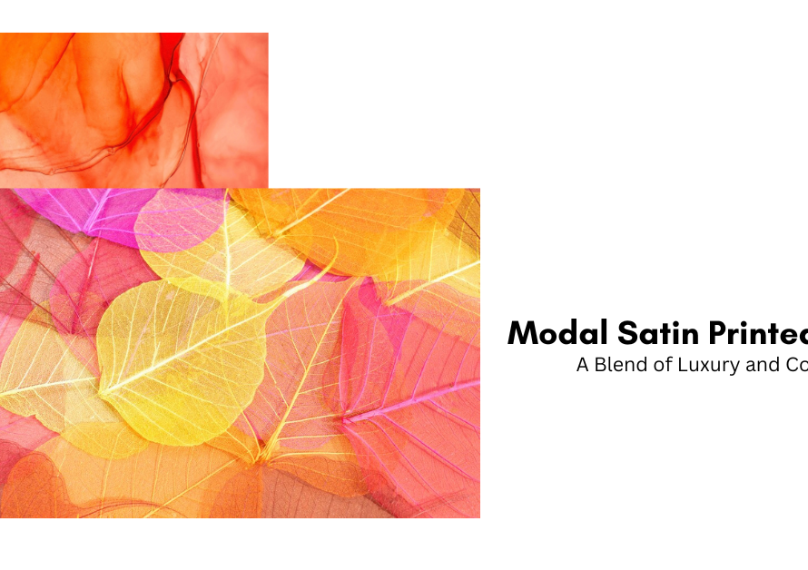 Modal Satin Printed Fabric: A Blend of Luxury and Comfort