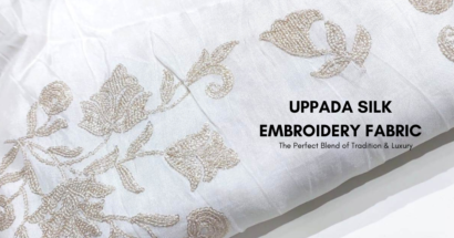 Upada Silk Embroidery Fabric: The Latest Trend in Fashion