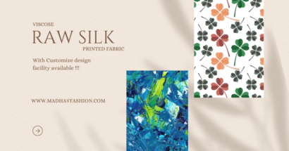 Viscose Row Silk Printed Fabric: Style, Comfort, and Global Appeal