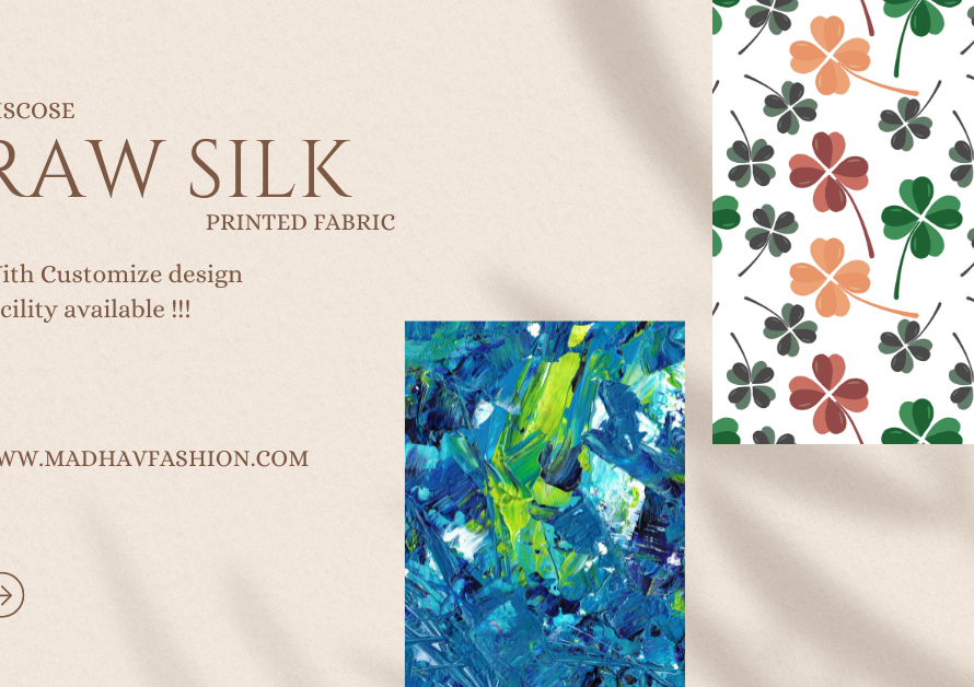 Viscose Row Silk Printed Fabric: Style, Comfort, and Global Appeal