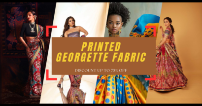 Printed Georgette fabric