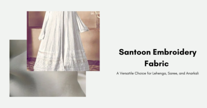 Santoon Embroidery Fabric