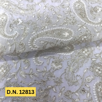 Shop Premium Traditional Design Embroidery Fabric for Women's Garments