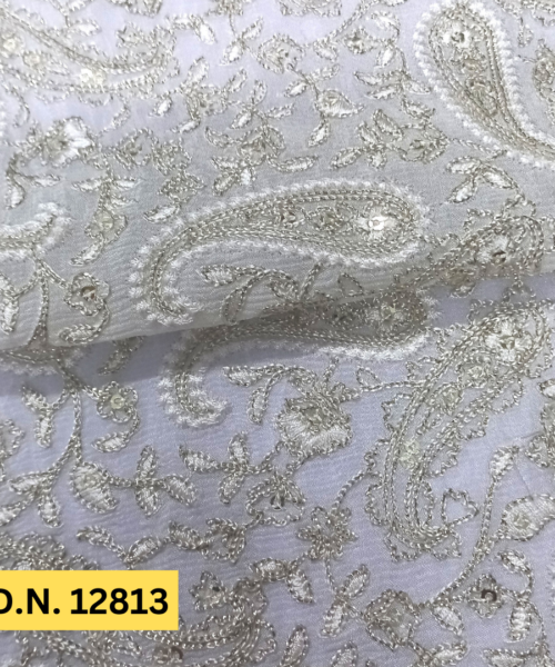 Shop Premium Traditional Design Embroidery Fabric for Women's Garments