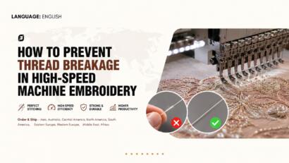 How to Prevent Thread Breakage in High-Speed Machine Embroidery