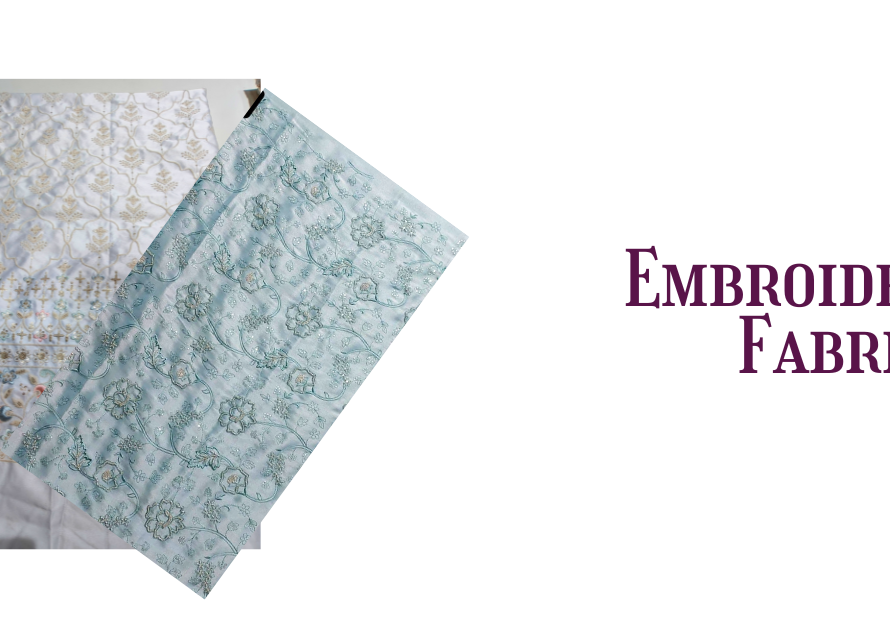 Embroidery Fabric in Bhutan India: Custom Embroidery Fabrics for Fashion Designers