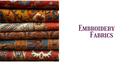 Explore Top-Quality Embroidery Fabrics in Haryana – Bulk Orders Available!