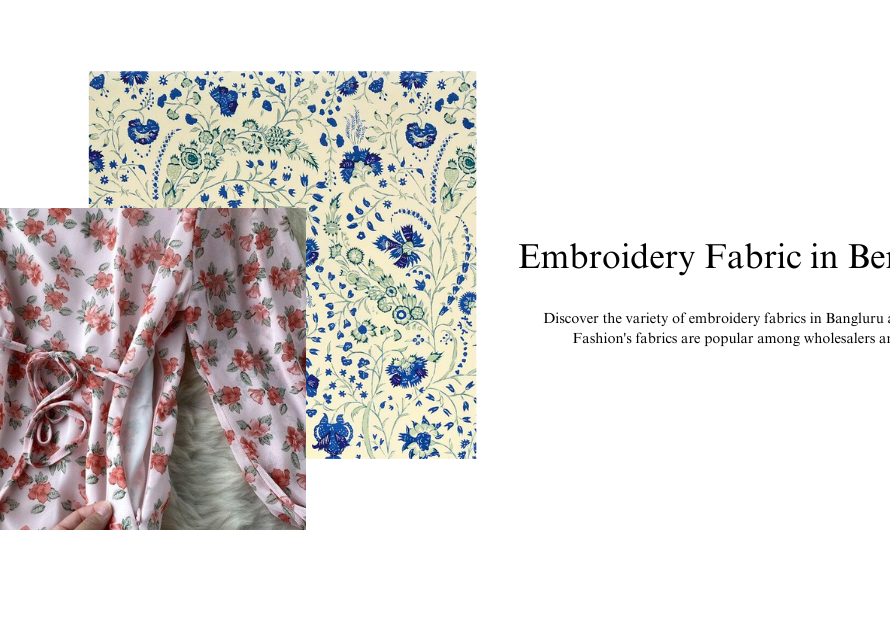 Embroidery Fabric in Bengaluru