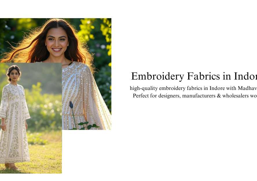 Top Embroidery Fabrics in Indore for Fashion Designers & Garment Manufacturers