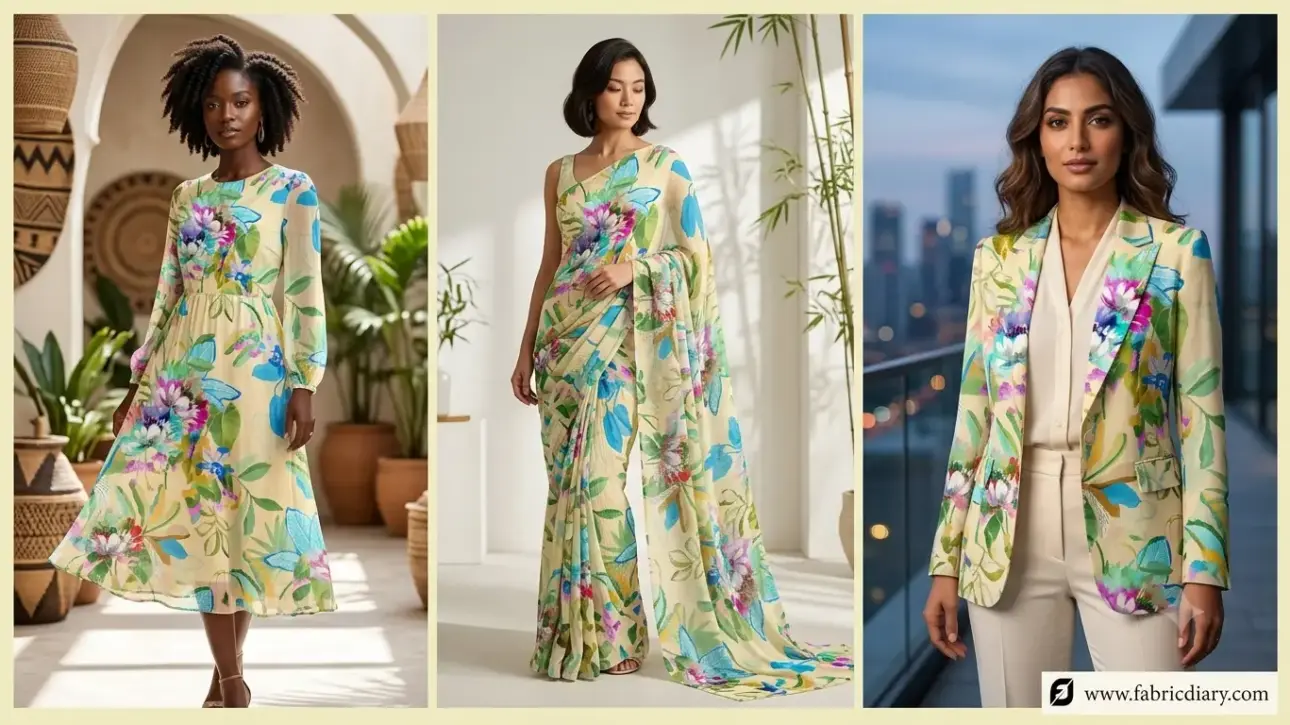 Fox Georgette Print Fabric What Global Buyers Need to Know Before Bulk Sourcing