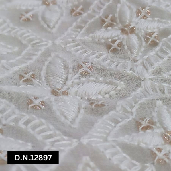 Shop Handcrafted Lucknowi Chikankari Fabric – Best for All Garments