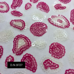 Allover Sequins Georgette Fabric for Stunning Outfits