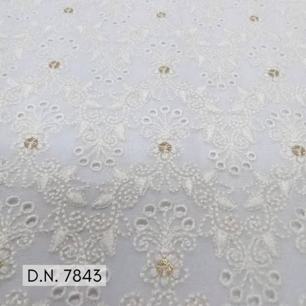 Beautiful Swiss Embroidery Georgette with Allover Pattern