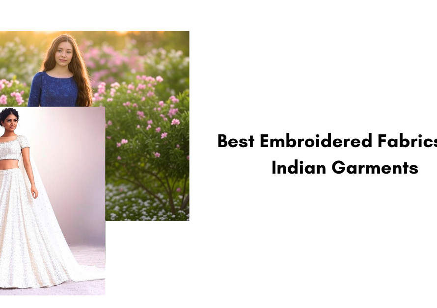 Best Embroidered Fabrics for Indian Garments