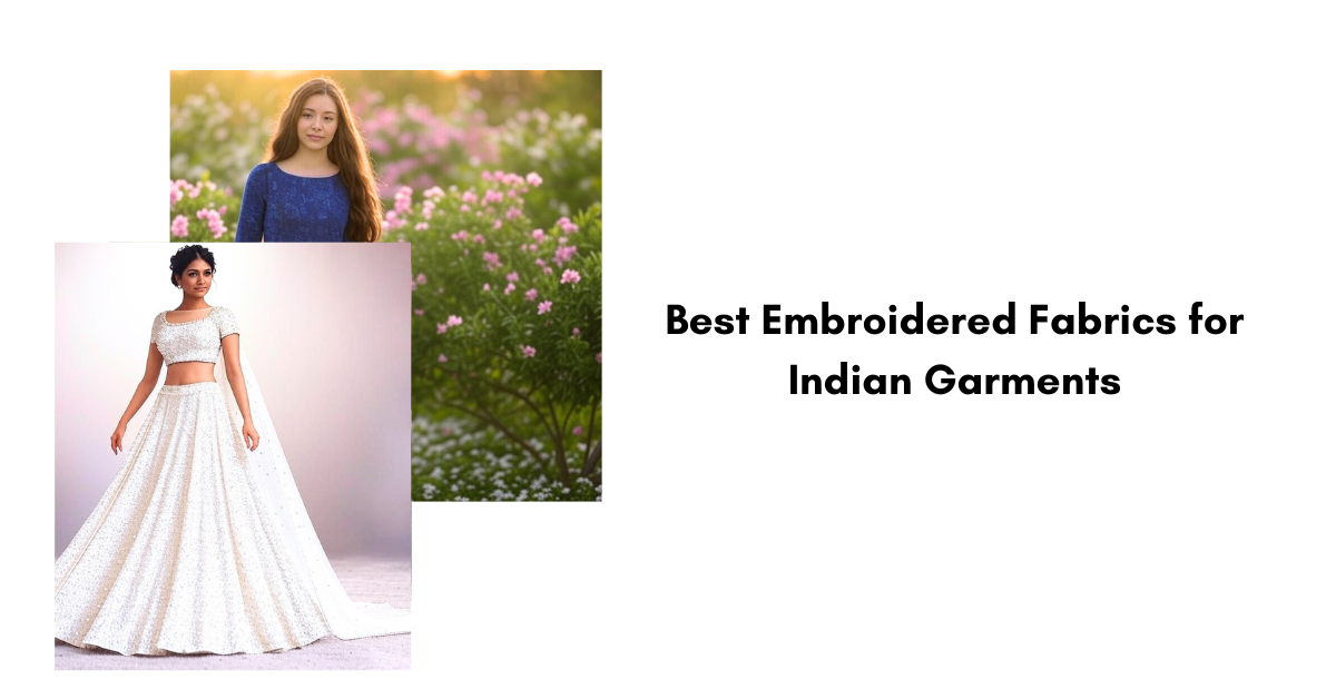 Best Embroidered Fabrics for Indian Garments