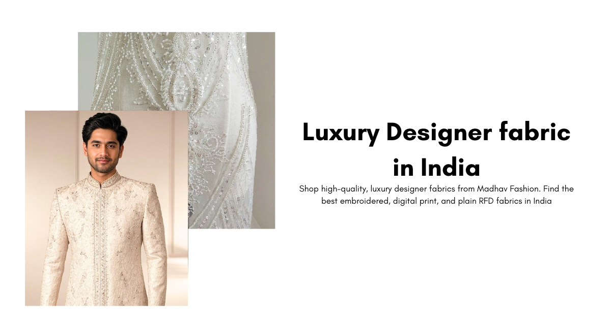 Top Luxury Designer Fabrics in India | Your Destination for Exclusive Fabrics