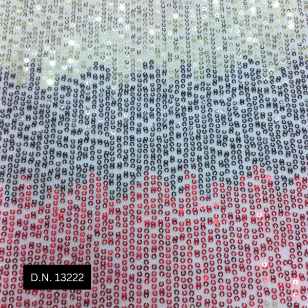 Premium 3-Color Lyning Sequins Fabric for Dazzling Partywear Outfits