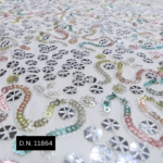 Premium Sequin Georgette Fabric for Glamorous Gowns & Party Wear