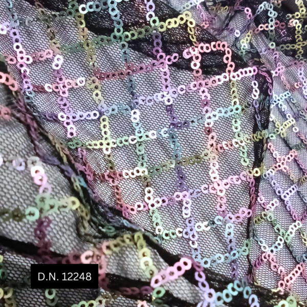 Get Squires Lining Net Sequins Fabric – A Touch of Luxury and Elegance