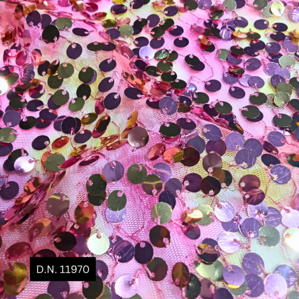 High-Quality Glittering Sequin Fabric for Wedding & Party Outfits