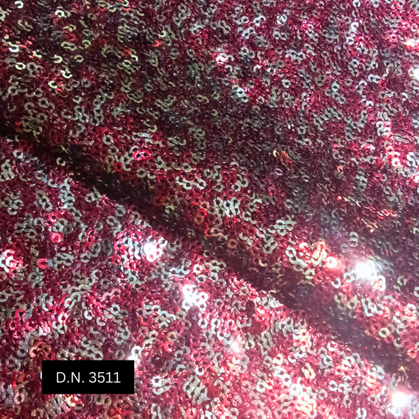 Premium Two-Tone Sequins Fabric for Luxury Fashion Designers