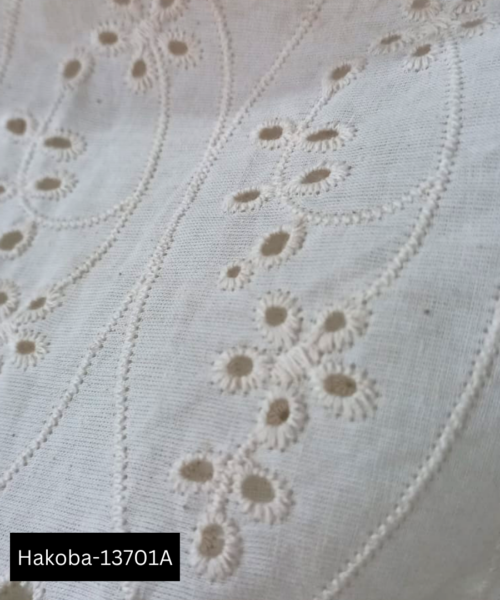 Cotton Lace Embroidery Fabric – The Ultimate Luxury for Designers & Manufacturers