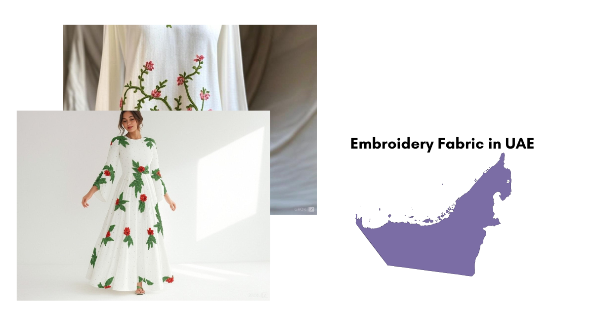 Embroidery Fabric in UAE