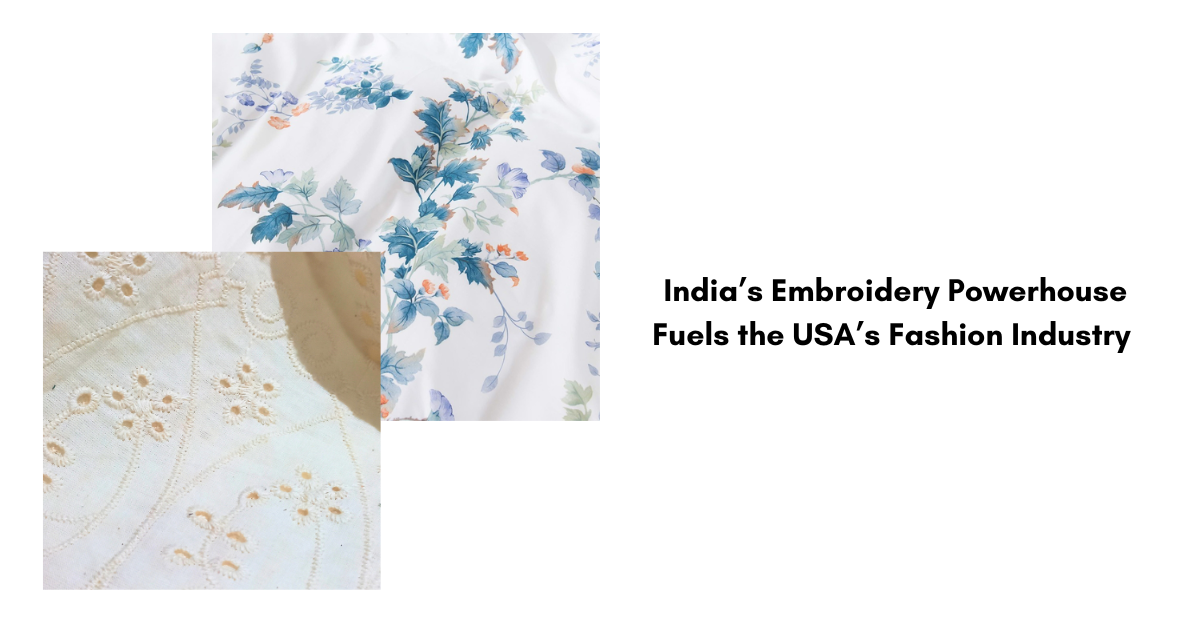 Embroidery Fabric in the USA: India’s Embroidery Powerhouse Fuels the USA’s Fashion Industry – Led by Madhav Fashion