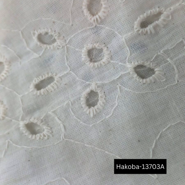 Get Cotton lace fabric at Wholesale Price