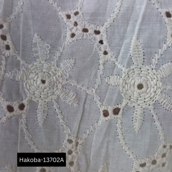 Luxury Pure Cotton Hakoba Fabric - Perfect for Apparel & Wedding Wear