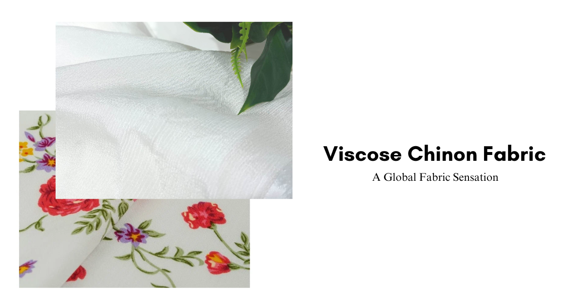 Viscose Chinon Fabric