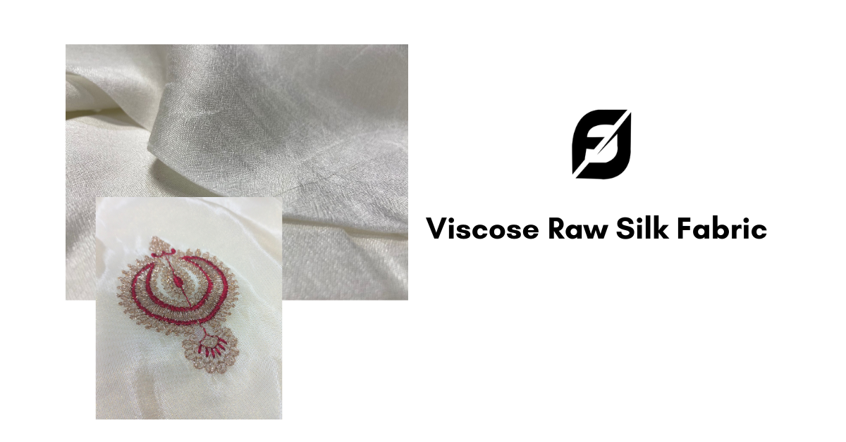 Viscose Raw Silk Fabric