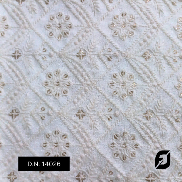 Wholesale Embroidered Menswear Fabric for Designer Sherwanis