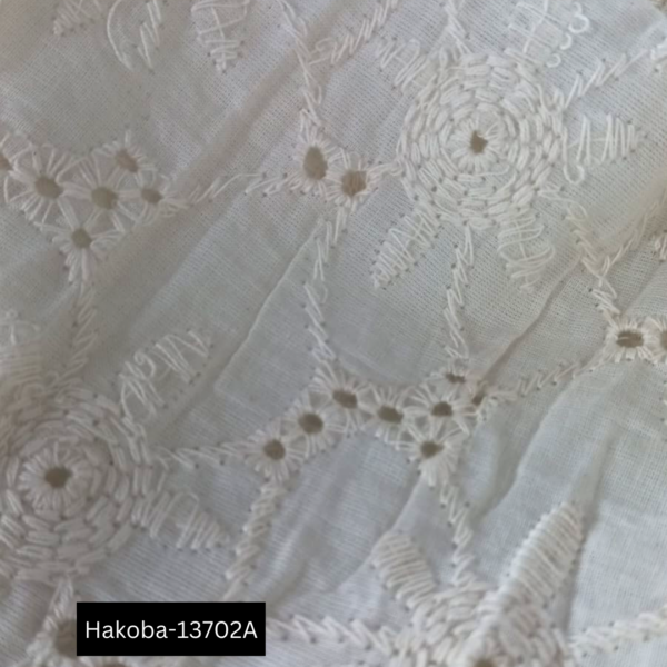 Wholesale Hakoba Embroidery Fabric - High-Quality Cotton Lace Material