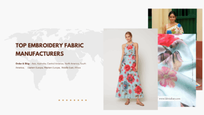 Top Embroidery Fabric Manufacturers