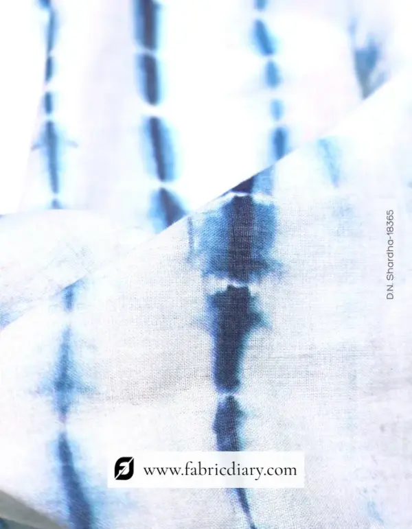 Designer Cotton Shibori Print Fabric in Dubai