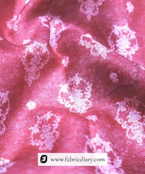 Allover Floral Printed Fabric