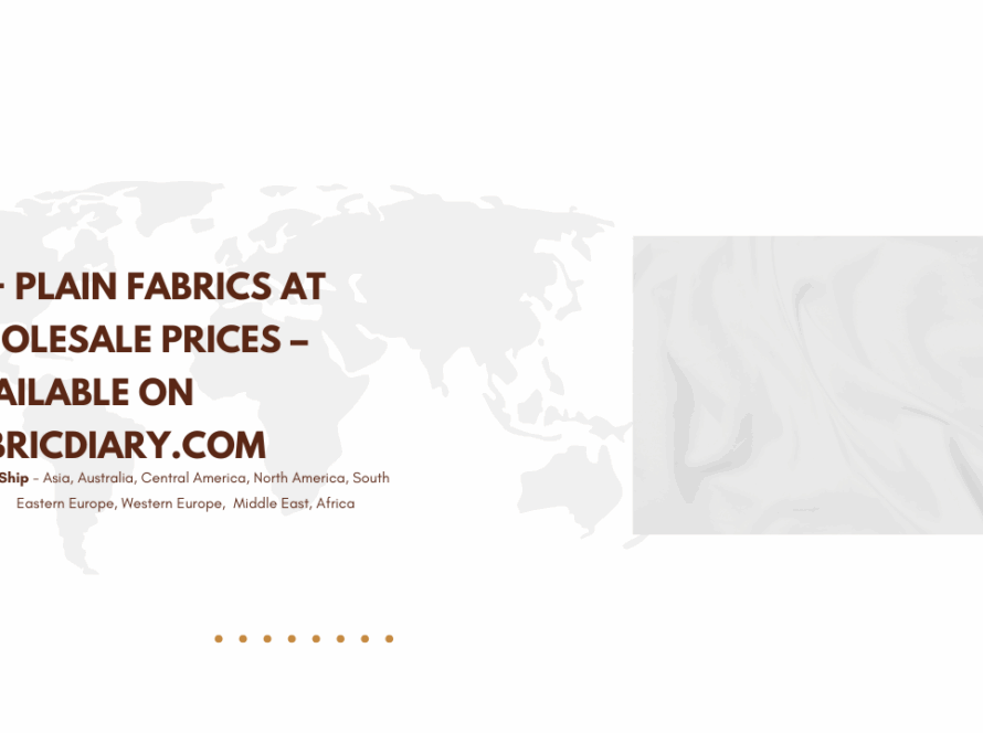 Wholesale 40+ Plain Fabrics | Fabricdiary & Madhav Fashion