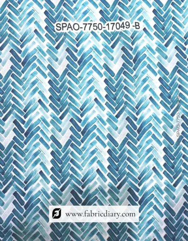 Linen Cotton Printed Fabric For Men Shirts at Online