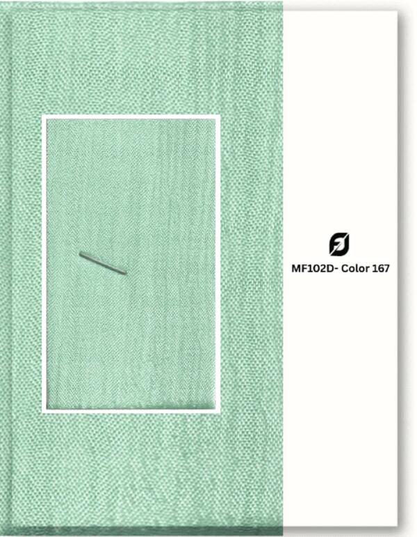 Designer Dyed Chinon Plain Fabric – 10 Color [MF102D-C 163–172] Total 199 Shades - Image 2