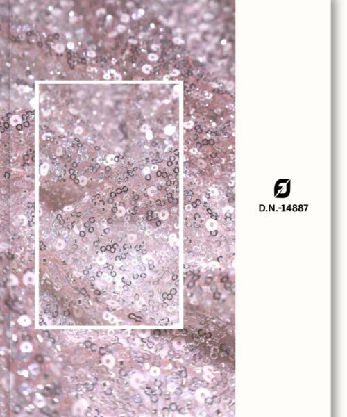 Sequin Embroidered Fabric for Export Buyers